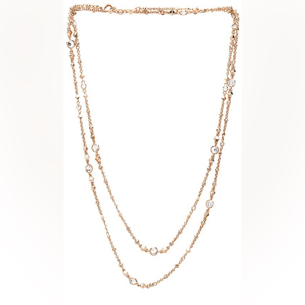 Kendra Scott rose gold Dree necklace. Barely used, great condition!
